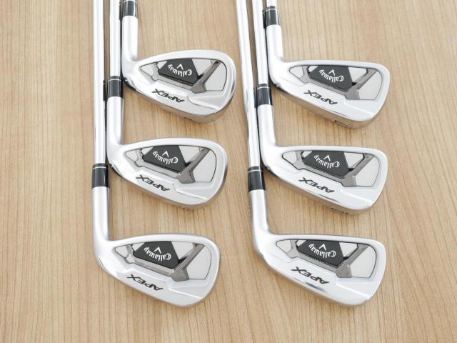 Iron set : Callaway : ชุดเหล็ก Callaway APEX Forged (รุ่นปี 2022) มีเหล็ก 5-Pw (6 ชิ้น) ก้านเหล็ก NS Pro ZELOS 8 Flex S