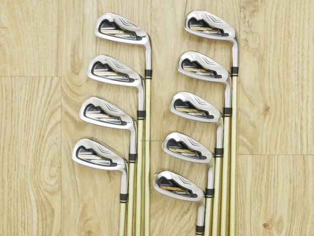 Iron set : Honma : ชุดเหล็ก Honma AMAZING Spec II (หน้าเด้ง โกงองศา ไกลมากๆ) มีเหล็ก 5-11,Aw,Sw (9 ชิ้น เต็มเซ็ต ระยะเทียบเท่า 4-Pw,Aw,Sw)  ก้าน ARMRQ 6 (45) Flex R (2 ดาว)