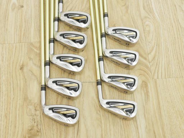 Iron set : Honma : ชุดเหล็ก Honma AMAZING Spec II (หน้าเด้ง โกงองศา ไกลมากๆ) มีเหล็ก 5-11,Aw,Sw (9 ชิ้น เต็มเซ็ต ระยะเทียบเท่า 4-Pw,Aw,Sw)  ก้าน ARMRQ 6 (45) Flex R (2 ดาว)