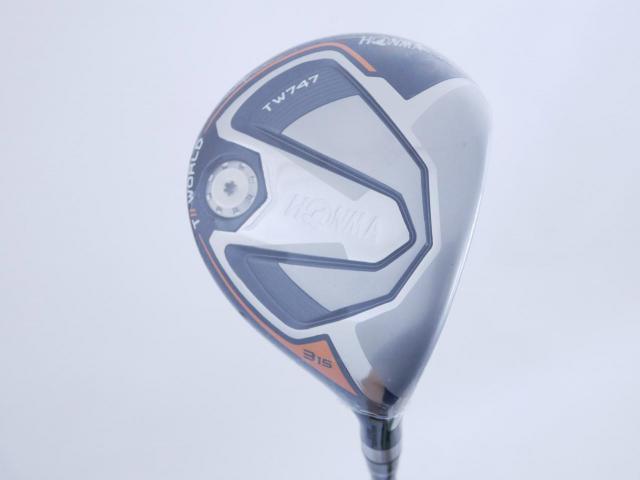 Fairway Wood : Honma : **ของใหม่ ยังไม่แกะพลาสติก** หัวไม้ 3 Honma Tour World TW747 (ปี 2019) Loft 15 ก้าน Honma Vizard 50 Flex S