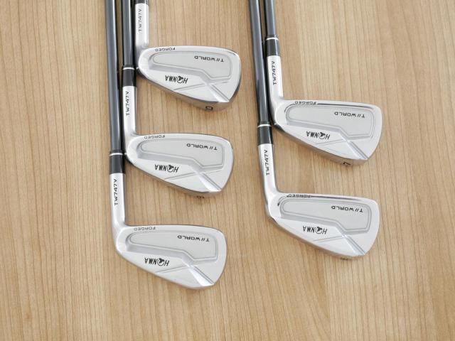 Iron set : Honma : ชุดเหล็ก Honma Tour World TW747V Forged (รุ่นปี 2019) มีเหล็ก 6-10 (5 ชิ้น) ก้านกราไฟต์ Honma Vizard IB-WF 100 Flex S