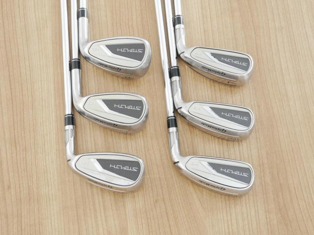 Iron set : Taylormade : ชุดเหล็ก Taylormade Stealth HD (ออกปี 2022 Japan Spec. ใบใหญ่มาก ตีง่ายสุดๆ) มีเหล็ก 5-Pw (6 ชิ้น) ก้านเหล็ก KBS Max MT 80 Flex S