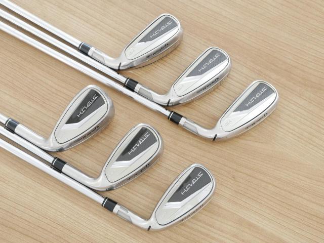 Iron set : Taylormade : ชุดเหล็ก Taylormade Stealth HD (ออกปี 2022 Japan Spec. ใบใหญ่มาก ตีง่ายสุดๆ) มีเหล็ก 5-Pw (6 ชิ้น) ก้านเหล็ก KBS Max MT 80 Flex S