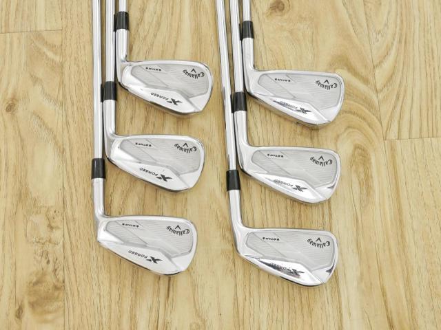 Iron set : Callaway : ชุดเหล็ก Callaway X Forged Star (ปี 2020) มีเหล็ก 5-Pw (6 ชิ้น) ก้านเหล็ก NS Pro Modus 105 Flex S