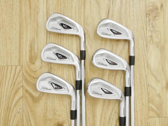 Iron set : Titleist : ชุดเหล็ก Titleist VG3 Forged (ปี 2017 Japan Spec. นุ่มแน่น) มีเหล็ก 5-Pw (6 ชิ้น) ก้านเหล็ก Dynamic Gold AMT S200