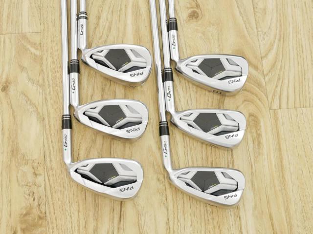 Iron set : Ping : ชุดเหล็ก Ping G430 (ออกปี 2022 Japan Spec. ใบใหญ่ ง่าย ไกล) มีเหล็ก 6-W,45 (6 ชิ้น) ก้านเหล็ก NS Pro ZELOS 8 Flex S