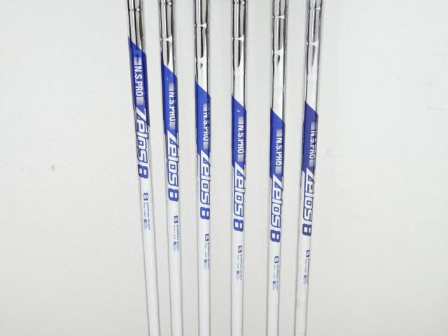 Iron set : Ping : ชุดเหล็ก Ping G430 (ออกปี 2022 Japan Spec. ใบใหญ่ ง่าย ไกล) มีเหล็ก 6-W,45 (6 ชิ้น) ก้านเหล็ก NS Pro ZELOS 8 Flex S