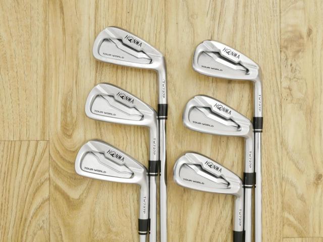 Iron set : Honma : ชุดเหล็ก Honma Tour World TW737P (ปี 2018) มีเหล็ก 5-10 (6 ชิ้น) ก้านเหล็ก NS Pro MODUS 120 Flex R