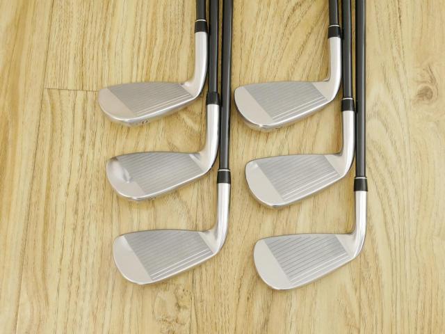 Iron set : PRGR : ชุดเหล็ก PRGR ID (ใบใหญ่ ตีง่าย) มีเหล็ก 5-Pw (6 ชิ้น) ก้านกราไฟต์ M-37 Flex R