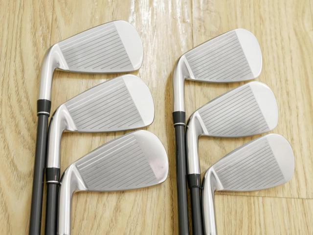 Iron set : PRGR : ชุดเหล็ก PRGR ID (ใบใหญ่ ตีง่าย) มีเหล็ก 5-Pw (6 ชิ้น) ก้านกราไฟต์ M-37 Flex R