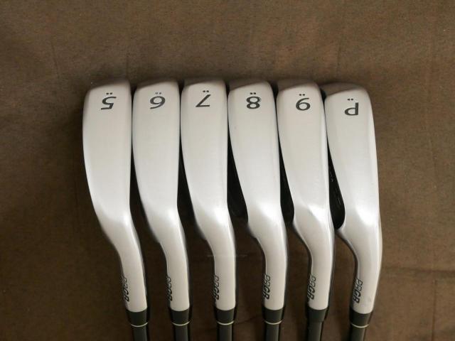 Iron set : PRGR : ชุดเหล็ก PRGR ID (ใบใหญ่ ตีง่าย) มีเหล็ก 5-Pw (6 ชิ้น) ก้านกราไฟต์ M-37 Flex R