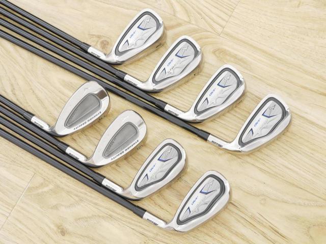 Iron set : Mizuno : ชุดเหล็ก Mizuno EURUS 4AD (ใบใหญ่ ตีง่าย) มีเหล็ก 5-Pw,Aw,Sw (8 ชิ้น) ก้านกราไฟต์ Flex S