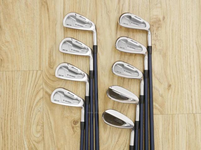 Iron set : Mizuno : ชุดเหล็ก Mizuno T-Zoid MX-15 มีเหล็ก 4-Pw,Aw,Sw (9 ชิ้น) ก้านกราไฟต์ Flex R