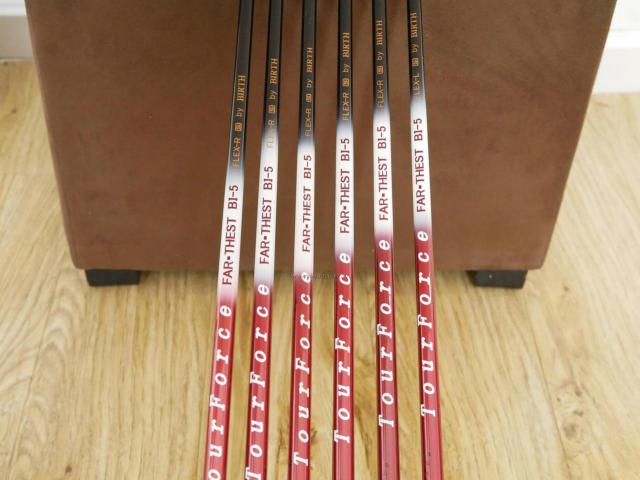 Iron set : Miura : ชุดเหล็ก Miura PP-9001 Passing Point (Forged) มีเหล็ก 5-Pw (6 ชิ้น) ก้านกราไฟต์ Flex R