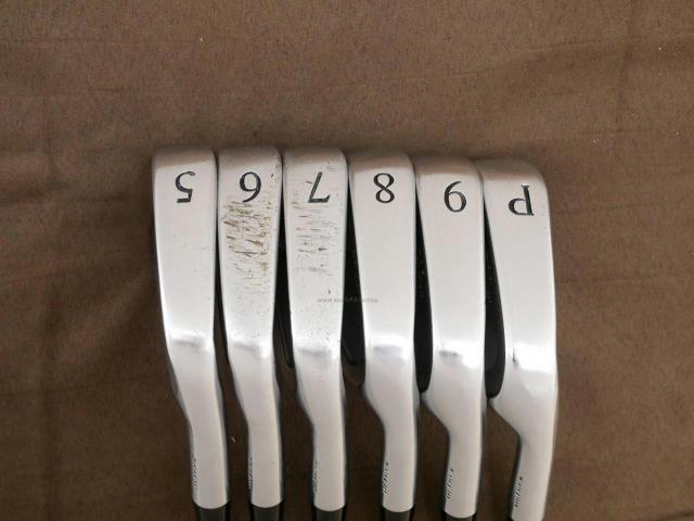 Iron set : Miura : ชุดเหล็ก Miura PP-9001 Passing Point (Forged) มีเหล็ก 5-Pw (6 ชิ้น) ก้านกราไฟต์ Flex R