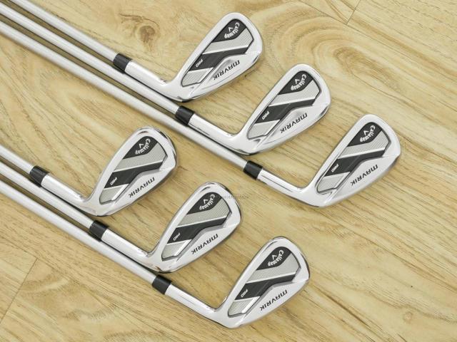 Iron set : Callaway : ชุดเหล็ก Callaway Mavrik Pro (ออกปี 2020) มีเหล็ก 5-Pw (6 ชิ้น) ก้านเหล็ก KBS Tour C-Taper Lite 110 Flex S