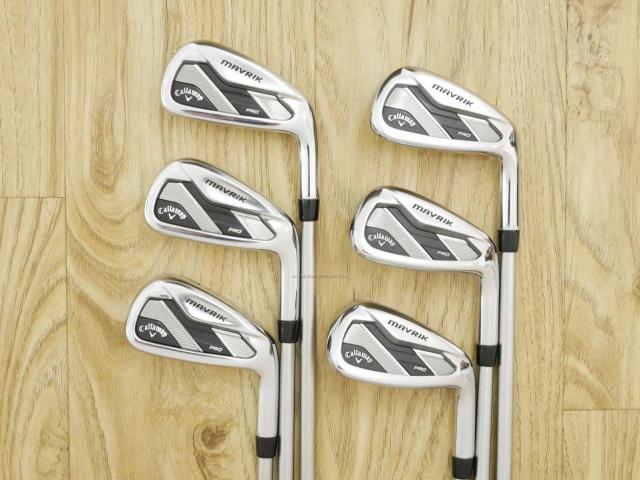 Iron set : Callaway : ชุดเหล็ก Callaway Mavrik Pro (ออกปี 2020) มีเหล็ก 5-Pw (6 ชิ้น) ก้านเหล็ก KBS Tour C-Taper Lite 110 Flex S