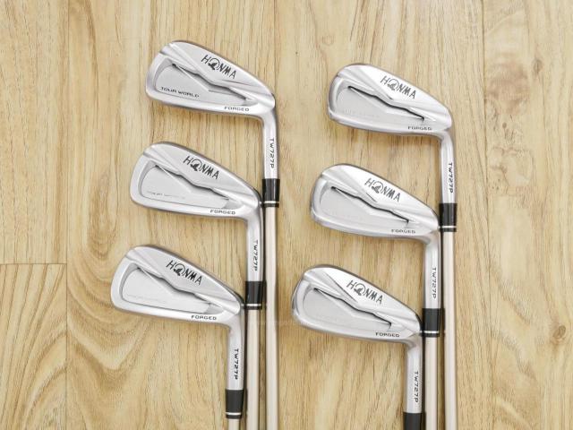 Iron set : Honma : ชุดเหล็ก Honma Tour World TW727P (Forged ออกปี 2016) มีเหล็ก 5-10 (6 ชิ้น) ก้านกราไฟต์ Honma Vizard I55 Flex R