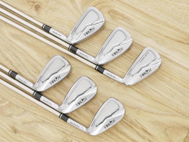 Iron set : Honma : ชุดเหล็ก Honma Tour World TW727P (Forged ออกปี 2016) มีเหล็ก 5-10 (6 ชิ้น) ก้านกราไฟต์ Honma Vizard I55 Flex R