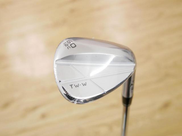 Wedge : Honma : **ของใหม่ ยังไม่แกะพลาสติก** Wedge Honma Tour World TW-W CNC Milled (รุ่นล่าสุด ออกปี 2024) Loft 60 ก้านเหล็ก Dynamic Gold S200