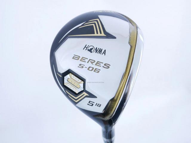 Fairway Wood : Honma : **ก้าน 3 ดาว** หัวไม้ 5 Honma Beres S-06 (รุ่นปี 2019) Loft 18 ก้าน ARMRQ X (47) Flex R (3 ดาว)