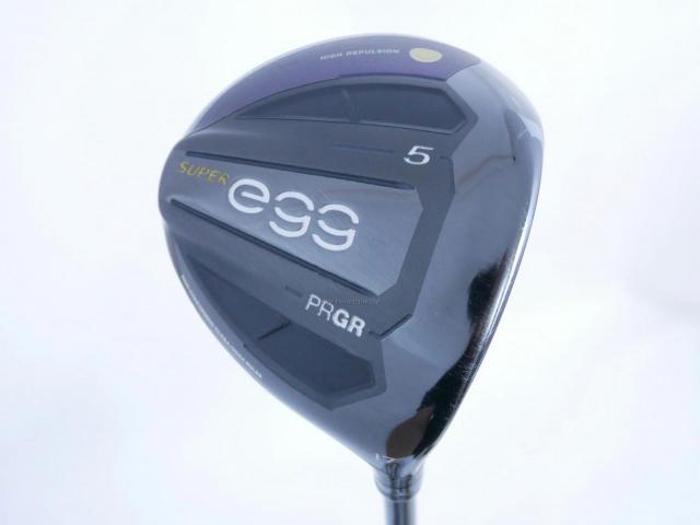 Fairway Wood : PRGR : หัวไม้ 5 PRGR Super Egg (รุ่นปี 2020 หน้าเด้งเกินกฏ COR 0.84 หายากมาก) Loft 17 ก้าน M-37 Flex R