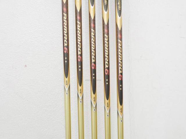 Iron set : Honma : ชุดเหล็ก Honma Beres IS-01 (หน้าเด้ง Maraging) มีเหล็ก 6-10 (5 ชิ้น) ก้าน ARMRQ 6 (49) FLex R (2 ดาว)