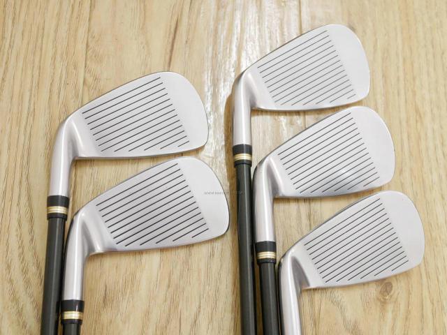 Iron set : Honma : ชุดเหล็ก Honma Beres IS-01 (หน้าเด้ง Maraging) มีเหล็ก 6-10 (5 ชิ้น) ก้าน ARMRQ 6 (49) FLex R (2 ดาว)