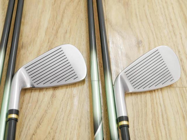 Iron set : Honma : ชุดเหล็ก Honma Beres IS-02 (หน้าเด้ง Forged) มีเหล็ก 7-11,Aw,Sw (7 ชิ้น เทียบเท่า 6-Pw,Aw,Sw) ก้าน ARMRQ 6 (45) Flex R (2 ดาว)