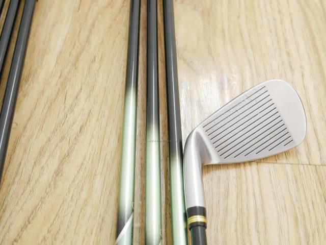 Iron set : Honma : ชุดเหล็ก Honma Beres IS-02 (หน้าเด้ง Forged) มีเหล็ก 7-11,Aw,Sw (7 ชิ้น เทียบเท่า 6-Pw,Aw,Sw) ก้าน ARMRQ 6 (45) Flex R (2 ดาว)