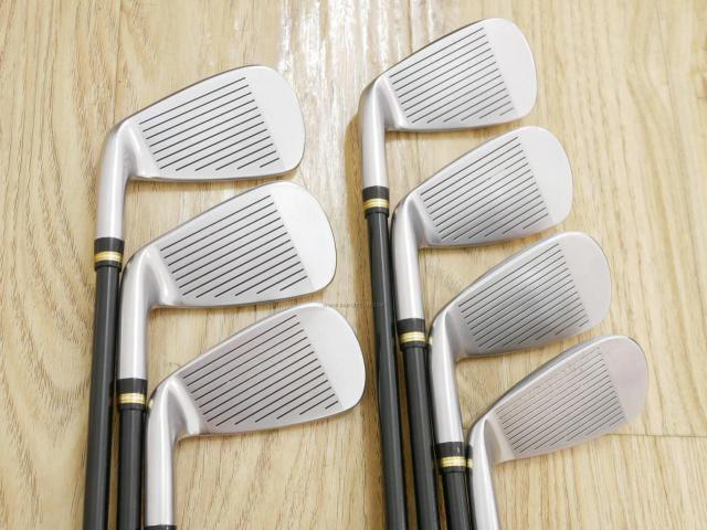 Iron set : Honma : ชุดเหล็ก Honma Beres IS-02 (หน้าเด้ง Forged) มีเหล็ก 7-11,Aw,Sw (7 ชิ้น เทียบเท่า 6-Pw,Aw,Sw) ก้าน ARMRQ 6 (45) Flex R (2 ดาว)