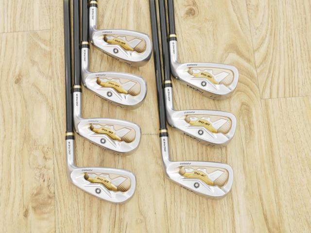 Iron set : Honma : ชุดเหล็ก Honma Beres IS-02 (หน้าเด้ง Forged) มีเหล็ก 7-11,Aw,Sw (7 ชิ้น เทียบเท่า 6-Pw,Aw,Sw) ก้าน ARMRQ 6 (45) Flex R (2 ดาว)