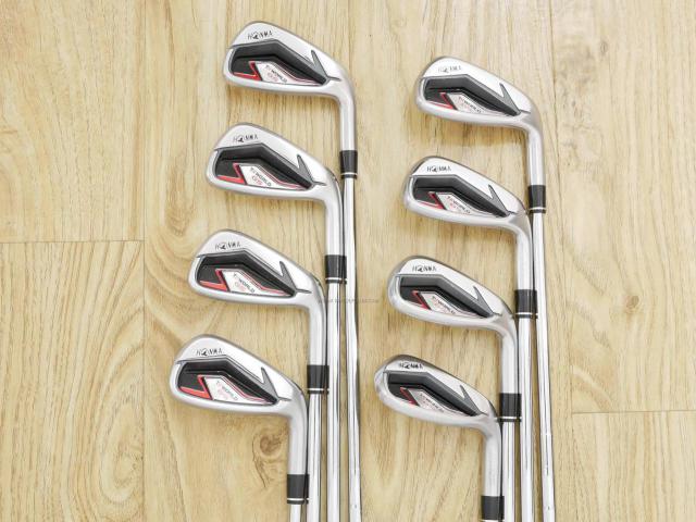 Iron set : Honma : ชุดเหล็ก Honma Tour World GS (ออกปี 2021 ใบใหญ่ ตีง่าย ไกล) มีเหล็ก 5-11,Sw (8 ชิ้น) ก้านเหล็ก NS Pro Modus 105 Flex S