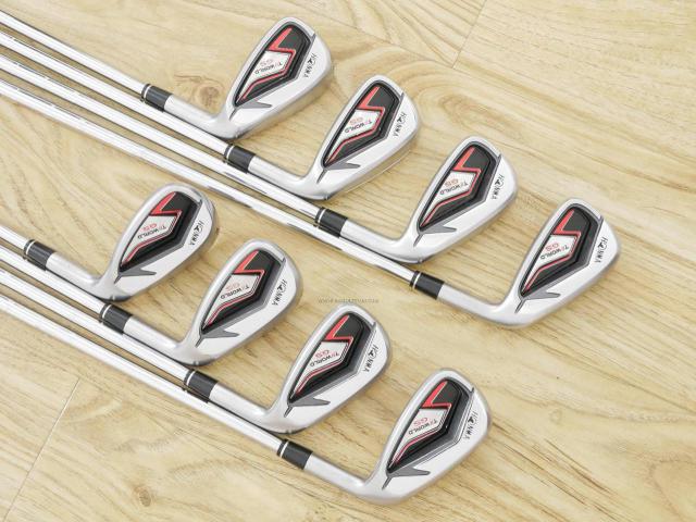 Iron set : Honma : ชุดเหล็ก Honma Tour World GS (ออกปี 2021 ใบใหญ่ ตีง่าย ไกล) มีเหล็ก 5-11,Sw (8 ชิ้น) ก้านเหล็ก NS Pro Modus 105 Flex S