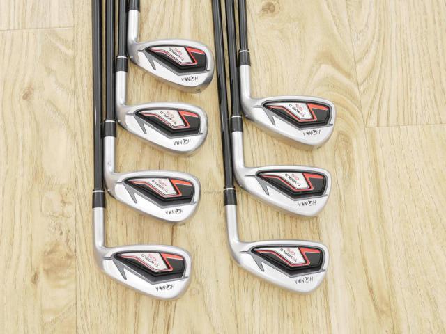 Iron set : Honma : ชุดเหล็ก Honma Tour World GS (ออกปี 2021 ใบใหญ่ ตีง่าย ไกล) มีเหล็ก 6-11,Sw (7 ชิ้น) ก้านกราไฟต์ Honma Speedtuned 48 Flex SR