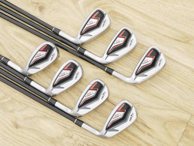 Iron set : Honma : ชุดเหล็ก Honma Tour World GS (ออกปี 2021 ใบใหญ่ ตีง่าย ไกล) มีเหล็ก 6-11,Sw (7 ชิ้น) ก้านกราไฟต์ Honma Speedtuned 48 Flex SR