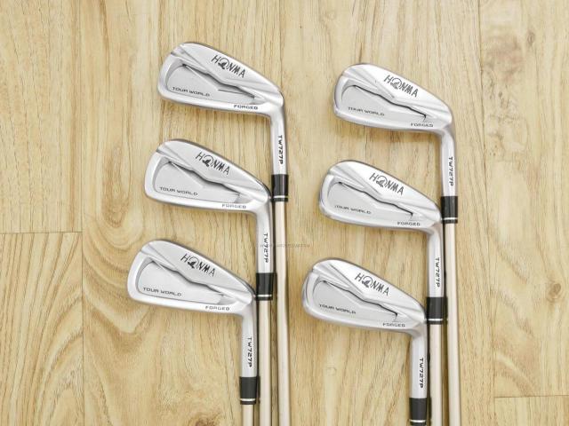 Iron set : Honma : ชุดเหล็ก Honma Tour World TW727P (Forged ออกปี 2016) มีเหล็ก 5-10 (6 ชิ้น) ก้านกราไฟต์ Honma Vizard I55 Flex R