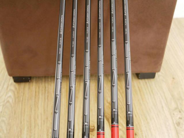 Iron set : Taylormade : ชุดเหล็ก Taylormade Stealth (ออกปี 2022 Japan Spec.) มีเหล็ก 6-Pw,Aw (6 ชิ้น) ก้านกราไฟต์ Mitsubishi Tensei TM60 Flex S