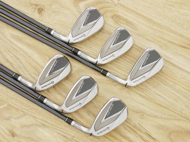 Iron set : Taylormade : ชุดเหล็ก Taylormade Stealth (ออกปี 2022 Japan Spec.) มีเหล็ก 6-Pw,Aw (6 ชิ้น) ก้านกราไฟต์ Mitsubishi Tensei TM60 Flex S