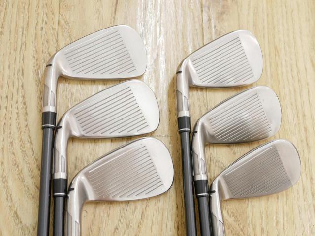 Iron set : Taylormade : ชุดเหล็ก Taylormade Stealth (ออกปี 2022 Japan Spec.) มีเหล็ก 6-Pw,Aw (6 ชิ้น) ก้านกราไฟต์ Mitsubishi Tensei TM60 Flex S