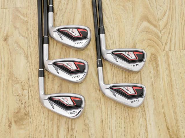 Iron set : Honma : ชุดเหล็ก Honma Tour World GS (ออกปี 2021 ใบใหญ่ ตีง่าย ไกล) มีเหล็ก 6-10 (5 ชิ้น) ก้านกราไฟต์ Honma Speedtuned 48 Flex SR