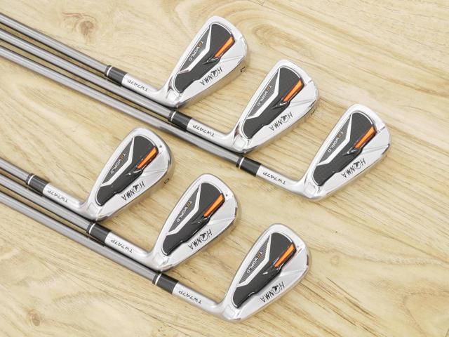 Iron set : Honma : ชุดเหล็ก Honma Tour World TW747P (รุ่นปี 2019) มีเหล็ก 5-10 (6 ชิ้น) ก้านกราไฟต์ Honma Vizard 50 Flex R