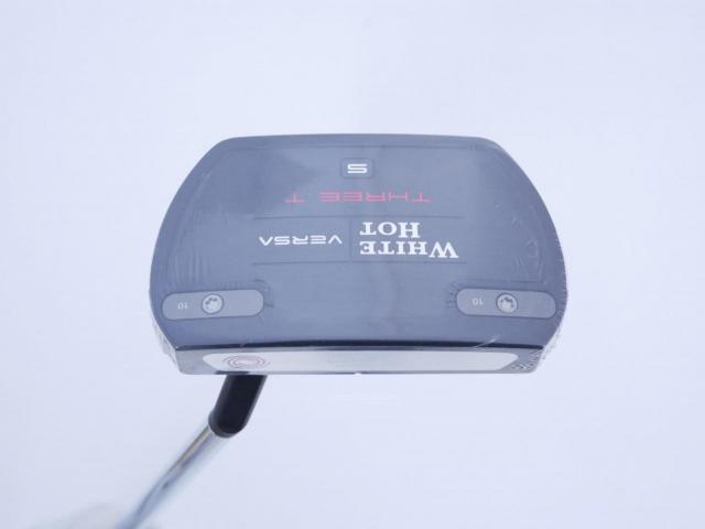 Putter : All : **ของใหม่ ยังไม่แกะพลาสติก** พัตเตอร์ Odyssey White Hot VERSA THREE T S (ออกปี 2023) ยาว 33 นิ้ว