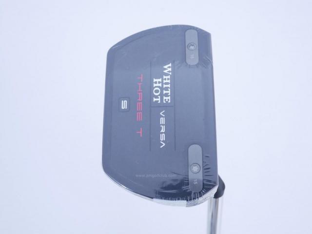 Putter : All : **ของใหม่ ยังไม่แกะพลาสติก** พัตเตอร์ Odyssey White Hot VERSA THREE T S (ออกปี 2023) ก้าน Stroke LAB ยาว 33 นิ้ว