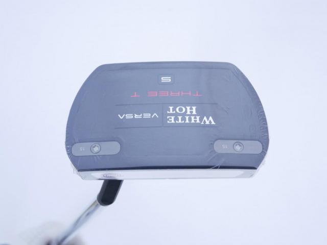 Putter : All : **ของใหม่ ยังไม่แกะพลาสติก** พัตเตอร์ Odyssey White Hot VERSA THREE T S (ออกปี 2023) ก้าน Stroke LAB ยาว 33 นิ้ว