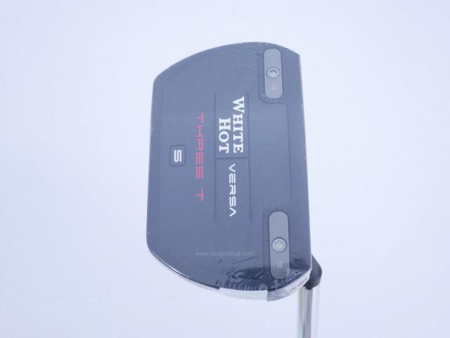 Putter : All : **ของใหม่ ยังไม่แกะพลาสติก** พัตเตอร์ Odyssey White Hot VERSA THREE T S (ออกปี 2023) ก้าน Stroke LAB ยาว 33 นิ้ว