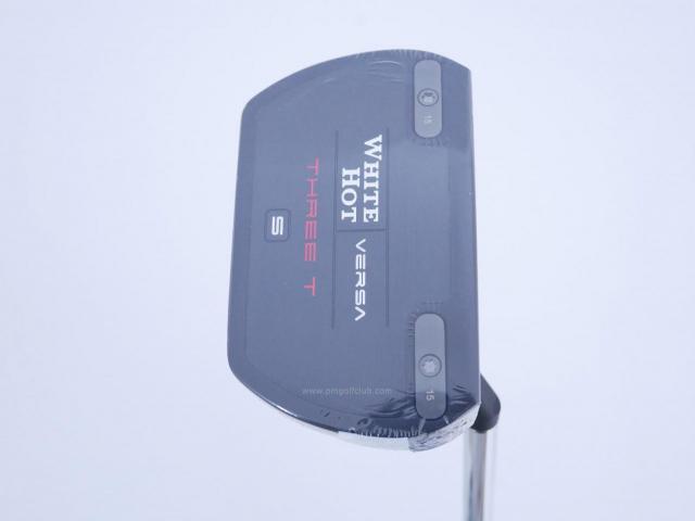 Putter : All : **ของใหม่ ยังไม่แกะพลาสติก** พัตเตอร์ Odyssey White Hot VERSA THREE T S (ออกปี 2023) ก้าน Stroke LAB ยาว 33 นิ้ว