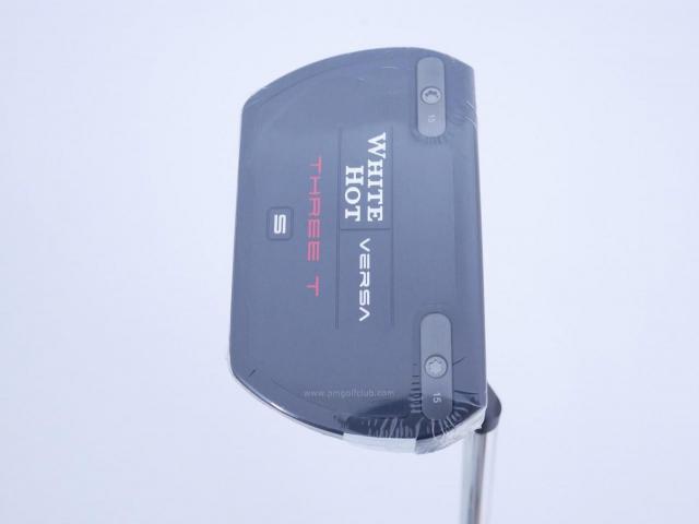 Putter : All : **ของใหม่ ยังไม่แกะพลาสติก** พัตเตอร์ Odyssey White Hot VERSA THREE T S (ออกปี 2023) ก้าน Stroke LAB ยาว 34 นิ้ว