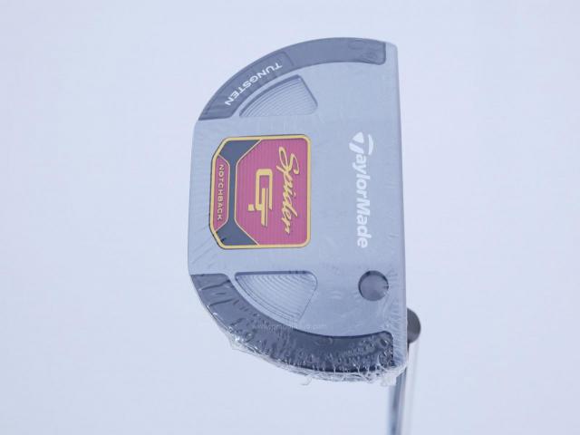 Putter : All : **ของใหม่ ยังไม่แกะพลาสติก** พัตเตอร์ Taylormade Spider GT Notchback (ออกปี 2022) ยาว 33 นิ้ว