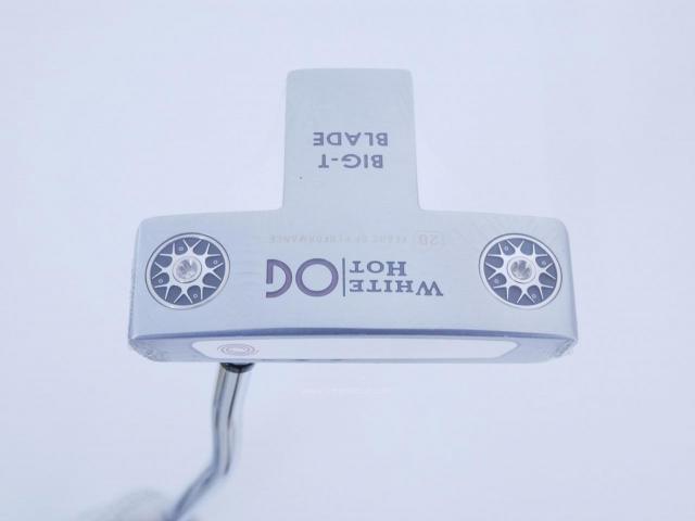 Putter : All : **ของใหม่ ยังไม่แกะพลาสติก** พัตเตอร์ Odyssey White Hot OG BIG-T BLADE ก้าน Stroke LAB ยาว 34 นิ้ว